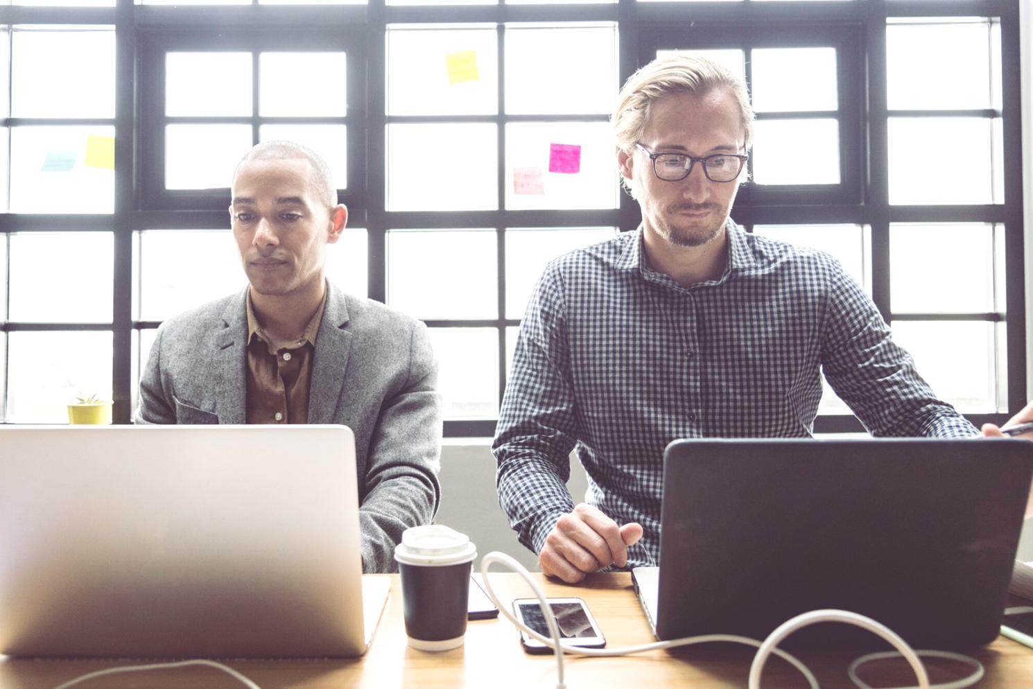 Team collaborating on client communication approach